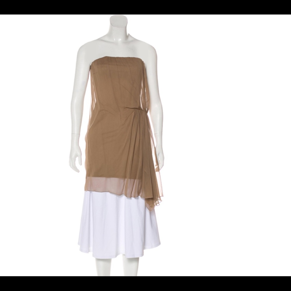 Alice & Olivia Strapless Tunic
